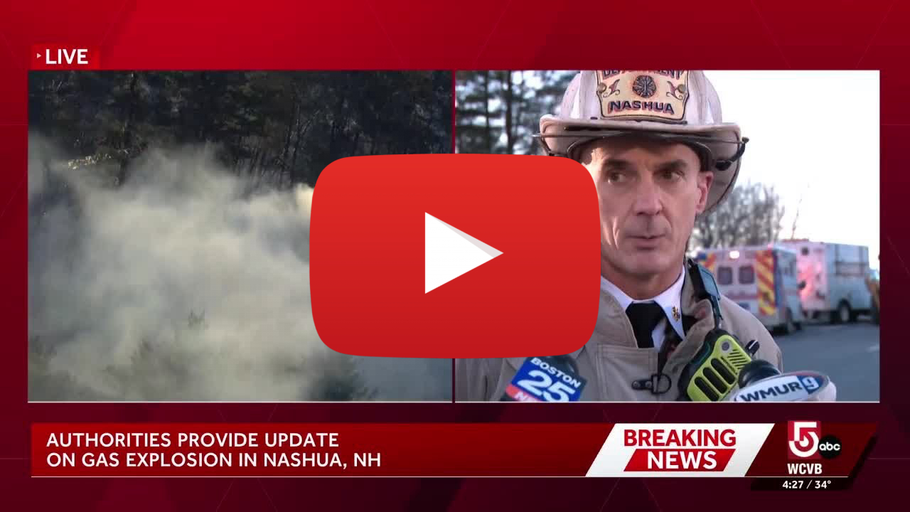 **Gas Explosion Rocks New Hampshire Mental Health Center: Firefighters Hurt in Nashua Blast**